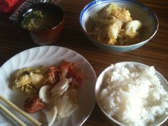 パワーの源になる、美味しい昼ご飯